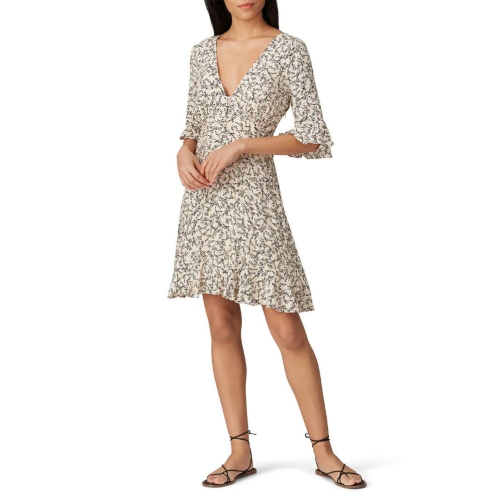 Cupcakes and Cashmere Roxbury Ditsy Floral Dress